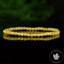 Bracelet Apatite Jaune perles 4mm rondes AA - Guérison - Equilibre spirituel