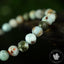 Bracelet Larimar perles 6mm rondes facettées qualité simple