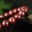 Bracelet Rubis Rouge perles 9mm rondes Myanmar AAA - Pensée positive - Entretien - Stabilité - #2