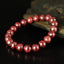 Bracelet Rubis Rouge perles 9mm rondes Myanmar AAA - Pensée positive - Entretien - Stabilité - #2