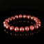 Bracelet Rubis Rouge perles 9mm rondes Myanmar AAA - Pensée positive - Entretien - Stabilité - #2