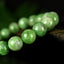 Bracelet Tsavorite Grenat Vert perles 9mm AA - Bijou unique #1 - Confiance en soi - Intuition - Vitalité