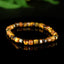 Bracelet Oeil du Tigre perles 5mm carrées facettes régulières AA - Protection - Esprit pratique - Sociabilité - Réalisme