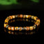 Bracelet Oeil du Tigre perles 5mm carrées facettes régulières AA - Protection - Esprit pratique - Sociabilité - Réalisme