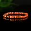 Bracelet Jaspe Bréchique 5mm perles cubiques facettes régulières, Jaspe Brecchia