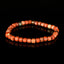 Bracelet Jaspe Bréchique 5mm perles cubiques facettes régulières, Jaspe Brecchia
