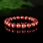 Bracelet Rubis Rouge perles 9mm rondes Myanmar AAA - Pensée positive - Entretien - Stabilité - Bijou unique #3