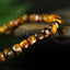 Bracelet Oeil du Tigre perles 5mm carrées facettes régulières AA - Protection - Esprit pratique - Sociabilité - Réalisme