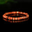 Bracelet Jaspe Bréchique 5mm perles cubiques facettes régulières, Jaspe Brecchia