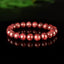 Bracelet Rubis Rouge perles 9mm rondes Myanmar AAA - Pensée positive - Entretien - Stabilité - Bijou unique #3