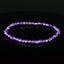 Bracelet Améthyste 4mm perles rondes facettées - Intégration - Calme spirituel - Guérison