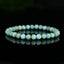 Bracelet Larimar perles 6mm rondes AA - Sérénité - Acceptation - Réflexion - yoga méditation
