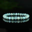 Bracelet Larimar perles 6mm rondes AA - Sérénité - Acceptation - Réflexion - yoga méditation