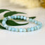 Bracelet Larimar perles 6mm rondes AA - Sérénité - Acceptation - Réflexion - yoga méditation