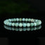 Bracelet Larimar perles 6mm rondes AA - Sérénité - Acceptation - Réflexion - yoga méditation