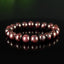 Bracelet Grenat Rouge Almandin du Brésil perles 10mm rondes - Initiation - Stimulation - Eclat