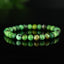 Bracelet Variscite perles 6mm rondes - Sérénité, apaisement, clarté