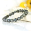 Bracelet Spectrolite Labradorite Noire perles rondes 8mm qualité simple - Bracelet Protection aux reflets bleu indigo