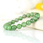 Bracelet Tsavorite Grenat Vert perles 9mm AA - Bijou unique #3 - Confiance en soi - Intuition - Vitalité