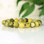 Lizardite Serpentine noble AA Bracelet 10mm perles rondes - Réconfort - Circulation - Edification