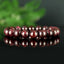 Bracelet Grenat Rouge Almandin du Brésil perles 10mm rondes - Initiation - Stimulation - Eclat