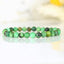 Bracelet Variscite perles 6mm rondes - Sérénité, apaisement, clarté
