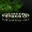 Bracelet Spectrolite Labradorite Noire perles rondes 8mm qualité simple - Bracelet Protection aux reflets bleu indigo