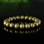 Bracelet Pyrite 10mm perles naturelles AA - Purification - Activation - Clarification