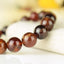 Bracelet Grenat Orange Spessartite AA perles rondes 10mm - Fortification - Stimulation - Eclat