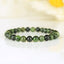 Bracelet Chrome Diopside 6mm perles rondes AA - Révélation - Croissance - Renouvellement