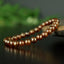 Bracelet Grenat Hessonite AAA perles rondes 6mm - Clarté – Confiance – Vitalité