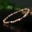 Bracelet Saphir Multicolore 4mm perles rondes facettées naturelles - Pensée positive - Entretien - Stabilité