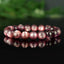 RARE Bracelet Lépidolite Violette perles 10mm rondes AAA avec reflets - Accomplissement - Sécurité - Instinct