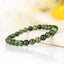 Bracelet Chrome Diopside 6mm perles rondes AA - Révélation - Croissance - Renouvellement