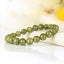 Bracelet Péridot Olivine A 8mm perles rondes, Purification - Rafraichissement - Rétablissement