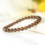 Bracelet Grenat Hessonite AAA perles rondes 6mm - Clarté – Confiance – Vitalité