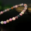 Bracelet Saphir Multicolore 4mm perles rondes facettées naturelles - Pensée positive - Entretien - Stabilité