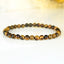 Bracelet Oeil du Tigre AAA perles rondes 6mm - Protection - Esprit pratique - Sociabilité - Réalisme