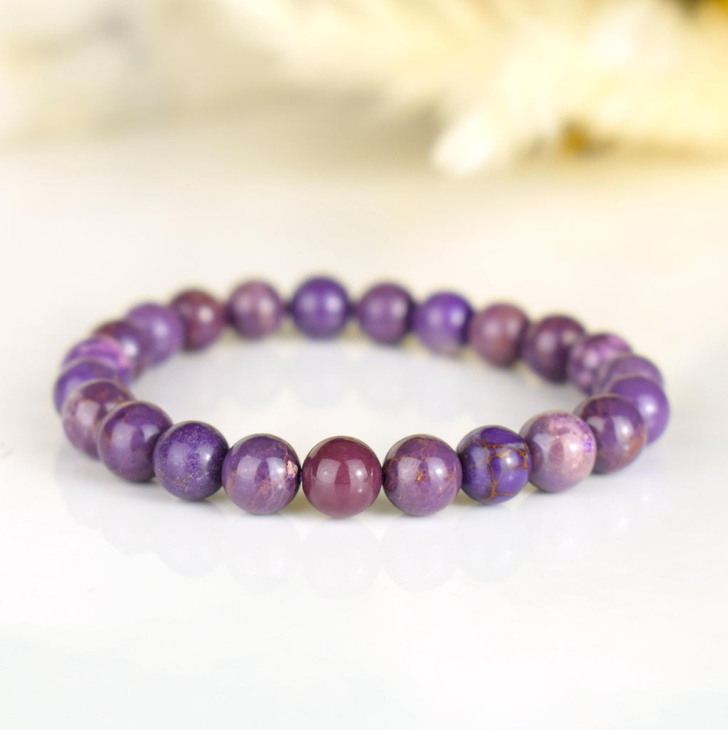 Bracelet Phosphosidérite AA perles 8mm rondes - Régénération - Apaisement - Equilibre