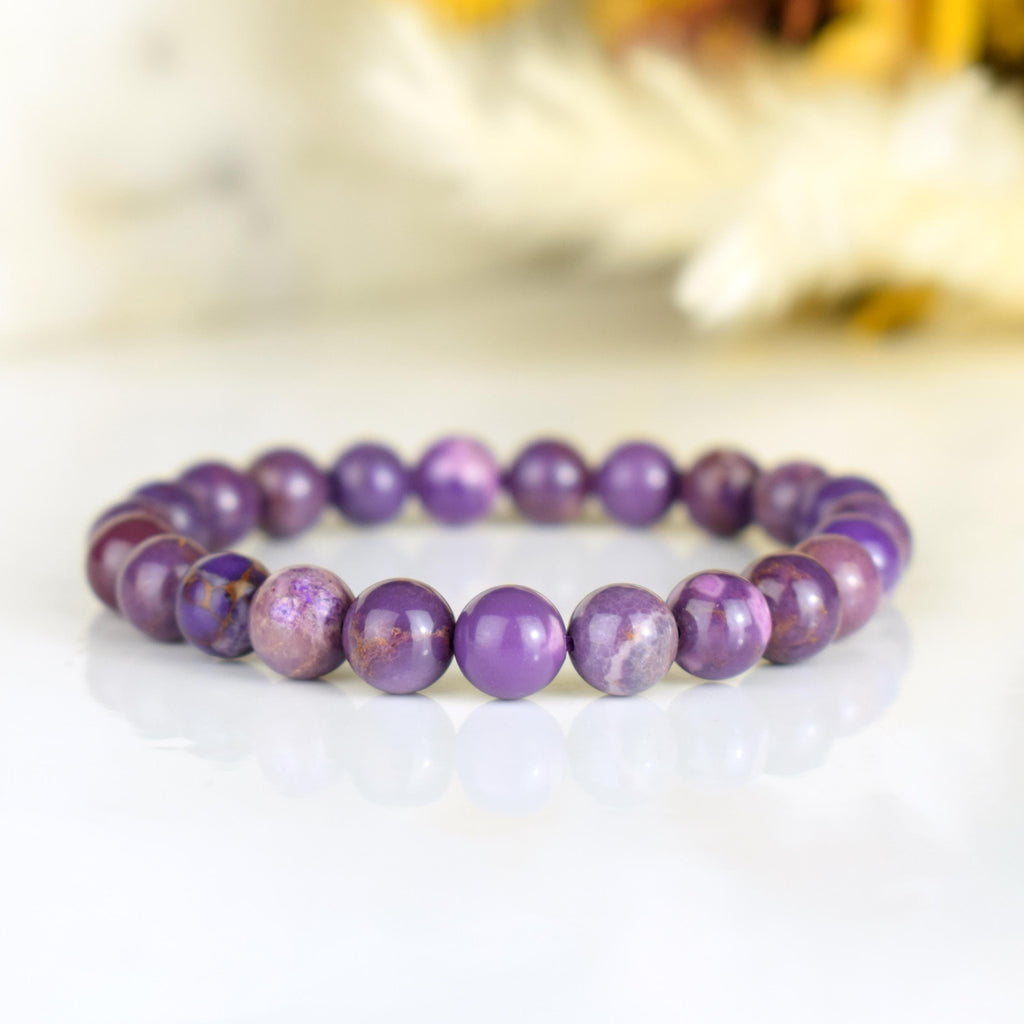 Bracelet Phosphosidérite AA perles 8mm rondes - Régénération - Apaisement - Equilibre