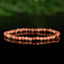 Bracelet Andésine perles rondes facettées 4mm grade AAA