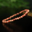Bracelet Andésine perles rondes facettées 4mm grade AAA