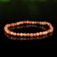 Bracelet Andésine perles rondes facettées 4mm grade AAA