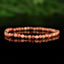 Bracelet Andésine perles rondes facettées 4mm grade AAA