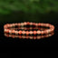 Bracelet Andésine perles rondes facettées 4mm grade AAA