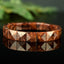 Bracelet Grenat Hessonite naturel perles 10mm x 10mm - Clarté – Confiance – Vitalité - Bijou unique #2