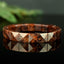 Bracelet Grenat Hessonite naturel perles 10mm x 10mm - Clarté – Confiance – Vitalité - Bijou unique #3