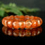 Bracelet Cornaline perles 14mm x 12mm AAA - Confiance - Réchauffement - Energie - Bijou unique #2