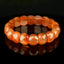 Bracelet Cornaline perles 14mm x 12mm AAA - Confiance - Réchauffement - Energie - Bijou unique #2