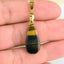 Pendentif Oeil de Faucon 10carats - 31mm x 11mm cabochon unique en pierre naturelle #690